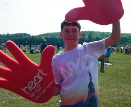 If you had your photo taken with the Heart Angels