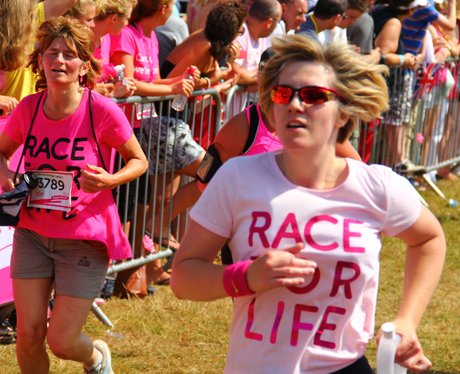 Oxford Race for Life Finish Line