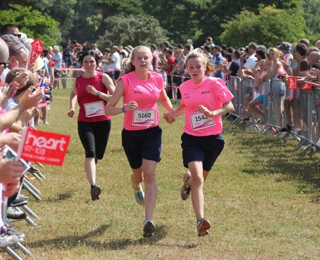 Oxford Race for Life Finish Line