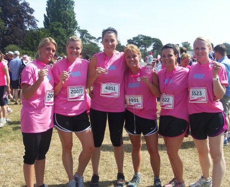 Oxford Race for Life 2013 - Finish Line