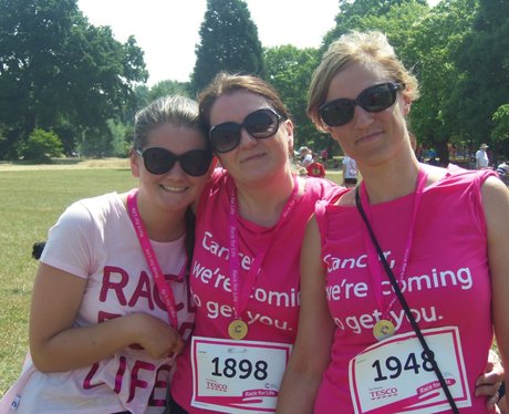 Oxford Race for Life 2013 - Finish Line