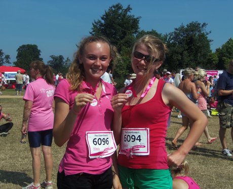 Oxford Race for Life 2013 - Finish Line