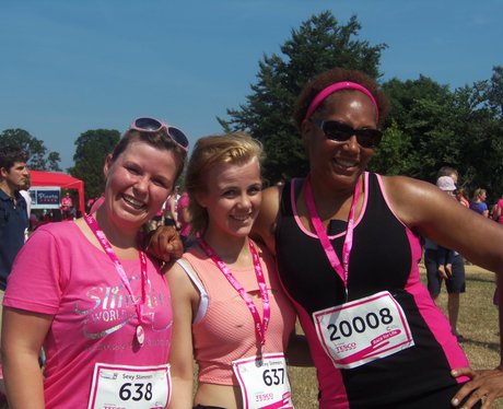 Oxford Race for Life 2013 - Finish Line