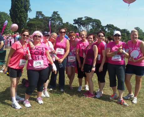 Oxford Race for Life 2013 - Finish Line
