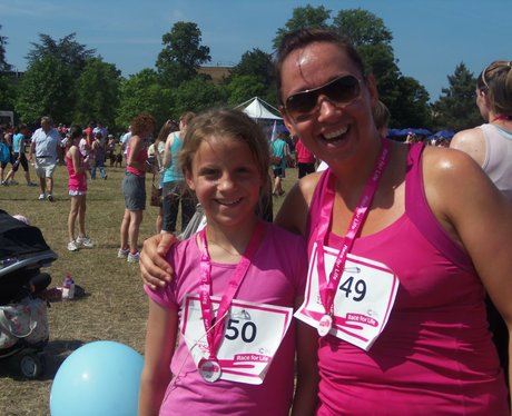 Oxford Race for Life 2013 - Finish Line