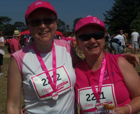 Oxford Race for Life 2013 - Finish Line