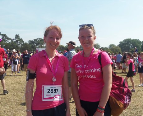 Oxford Race for Life 2013 - Finish Line