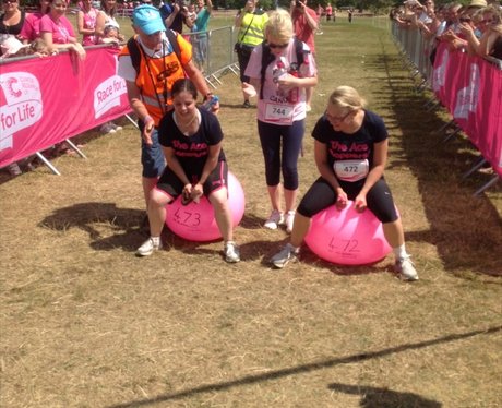 Oxford Race for Life 2013 - Finish Line