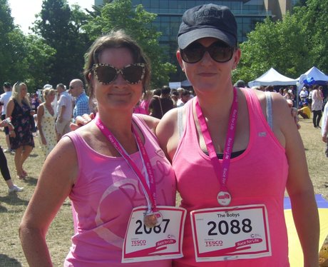 Oxford Race for Life 2013 - Finish Line