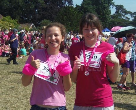 Oxford Race for Life 2013 - Finish Line