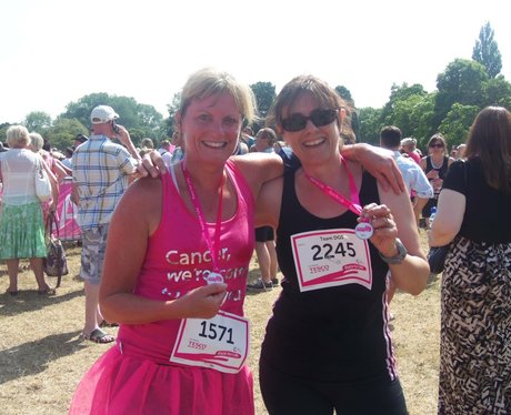 Oxford Race for Life 2013 - Finish Line