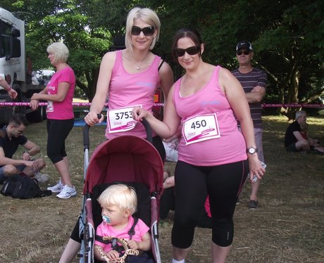 Oxford Race for Life 2013 - Pink Ladies
