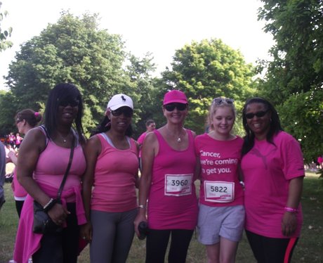 Oxford Race for Life 2013 - Pink Ladies