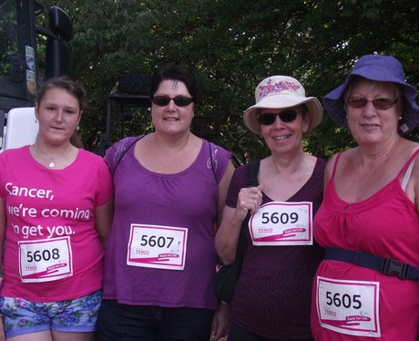 Oxford Race for Life 2013 - Pink Ladies
