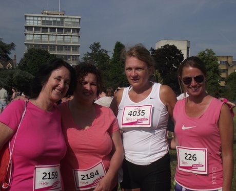 Oxford Race for Life 2013 - Pink Ladies