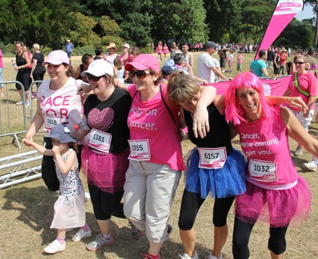 Oxford Race for Life Finish Line