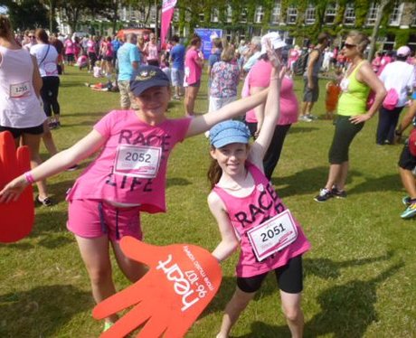 If you bumped into the Heart Angels at Race For Li
