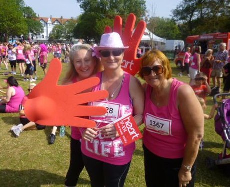 If you bumped into the Heart Angels at Race For Li