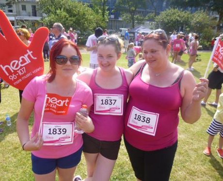 If you bumped into the Heart Angels at Race For Li