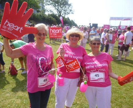 If you bumped into the Heart Angels at Race For Li