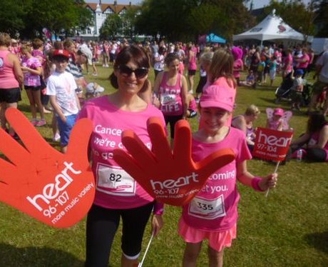 If you bumped into the Heart Angels at Race For Li