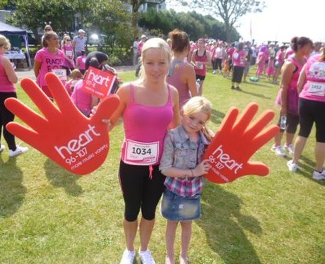 If you bumped into the Heart Angels at Race For Li