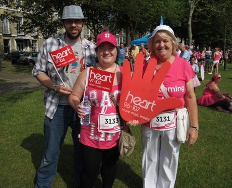 If you bumped into the Heart Angels at Race For Li