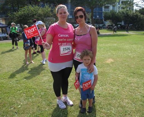 If you bumped into the Heart Angels at Race For Li
