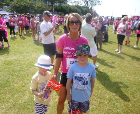 If you bumped into the Heart Angels at Race For Li
