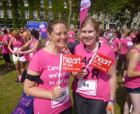 If you bumped into the Heart Angels at Race For Li