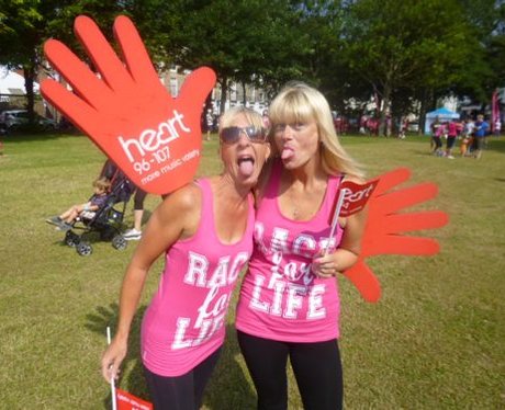 If you bumped into the Heart Angels at Race For Li