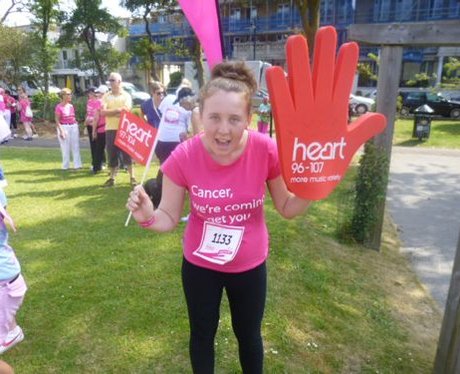 If you bumped into the Heart Angels at Race For Li