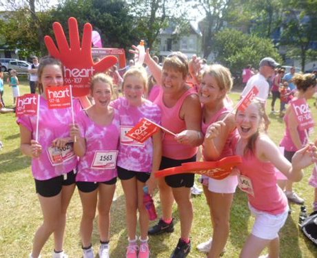 If you bumped into the Heart Angels at Race For Li