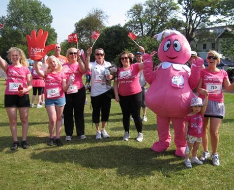 If you bumped into the Heart Angels at Race For Li
