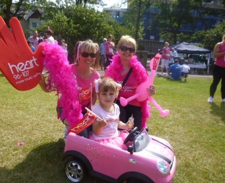 If you bumped into the Heart Angels at Race For Li