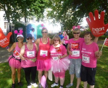 If you bumped into the Heart Angels at Race For Li