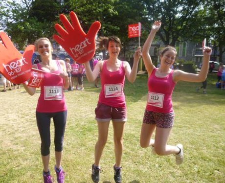 If you bumped into the Heart Angels at Race For Li