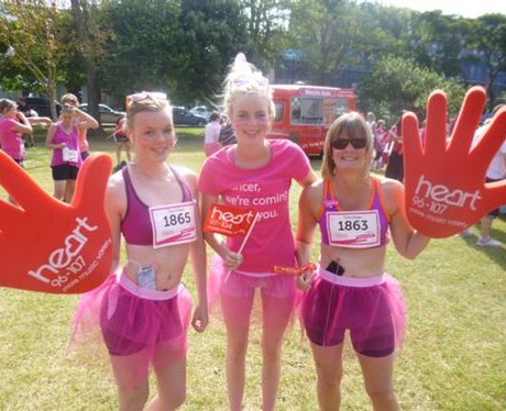 If you bumped into the Heart Angels at Race For Li