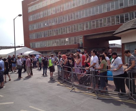 Crowds At Alan Partridge Premiere Norwich
