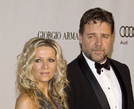 A. It's Russell Crowe's wife Danielle Spencer. The couple have been ...