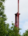 Drilling equipment in Balcombe Forest