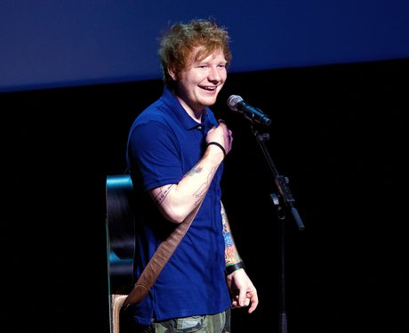 Ed Sheeran on stage