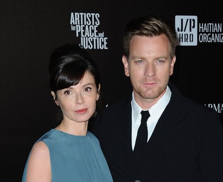 A. It's Ewan McGregor and his wife Eve Mavrakis! They tied the knot in ...