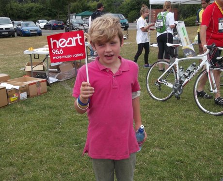 The heart angels were at The Rennie Grove Hospice