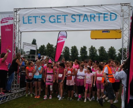 Rugby Race For Life - Before The Race