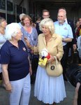 Camilla meets the lifeboat crew
