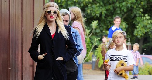Gwen Stefani and family visit Safari park