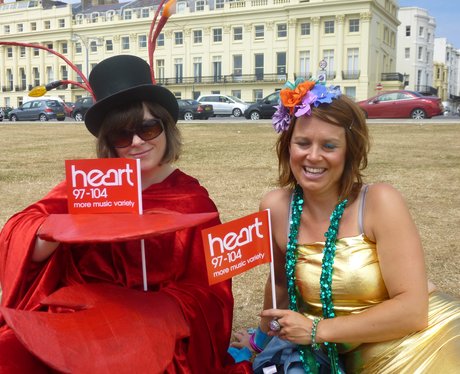 ere you at the 'March Of The Mermaids' on Hove law