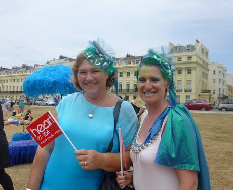 ere you at the 'March Of The Mermaids' on Hove law