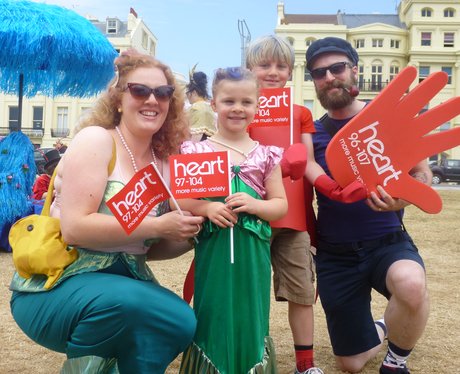 ere you at the 'March Of The Mermaids' on Hove law